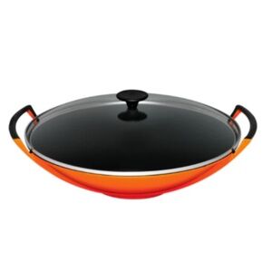 Le Creuset 14” Enamel Cast Iron Wok